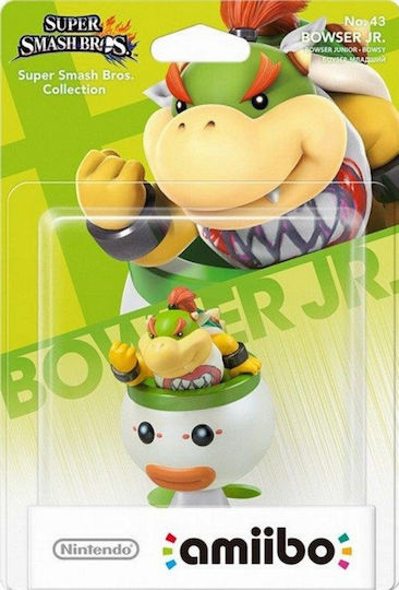 Nintendo Amiibo Super Smash Bros Bowser Jr. No.43 Character Figure за WiiU