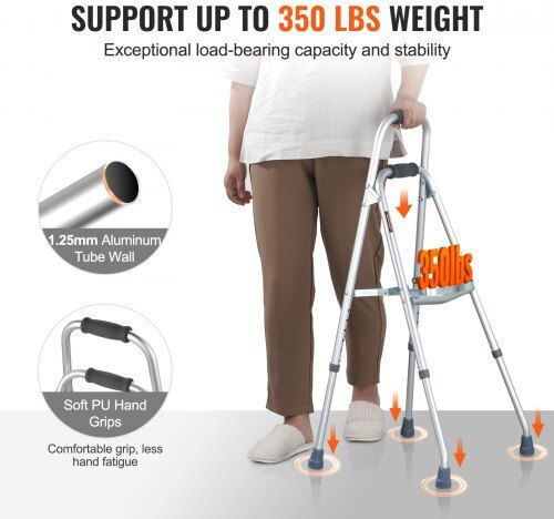 Vevor Foldable Aluminum Walker