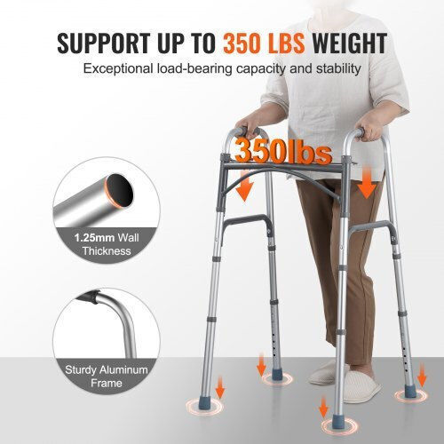 Vevor Foldable Aluminum Walker
