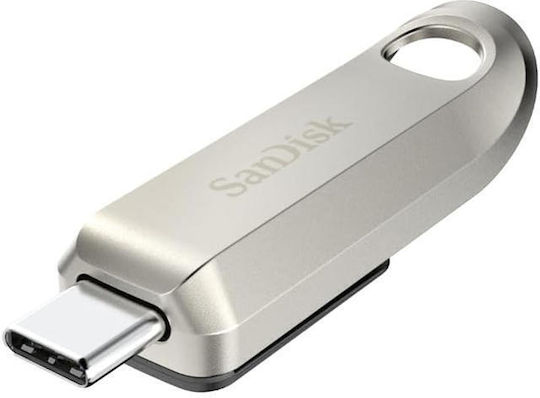 Sandisk Ultra Luxe 64GB USB 2.0 Stick Ασημί