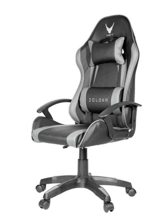 Platinet Varr Zolder Καρέκλα Gaming Δερματίνης Μαύρο / Γκρι