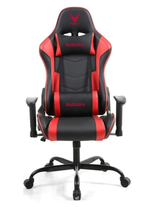 Platinet Suzuka Artificial Leather Gaming Chair Black/Red