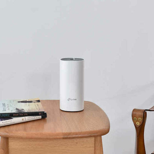 TP-LINK Deco E4 v4 WiFi Mesh Network Access Point Wi‑Fi 5 Dual Band (2.4 & 5GHz) σε Διπλό Kit