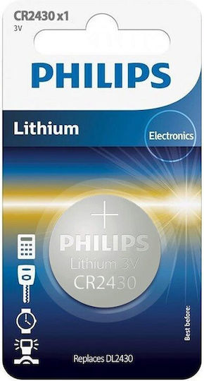 Philips Cr2430 Lithium Battery