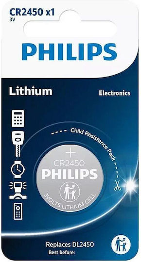 Philips Cr2450 Lithium Battery