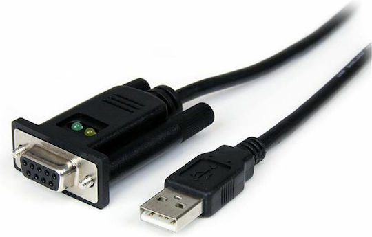StarTech Καλώδιο RS232 9-pin female σε USB-A 1.7m
