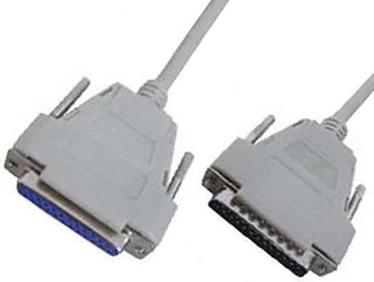 Lancom Καλώδιο RS232 25-pin female σε RS232 25-pin male 5m (04.001.0122)