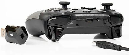 Spartan Gear Velos Ασύρματο Gamepad για PC Μαύρο