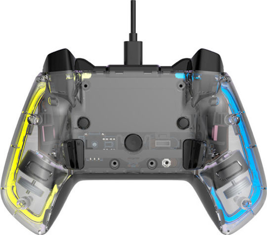 Canyon CND-GP02 Verkabelter Gamepad für Android / PC / PS3 / Switch Transparent