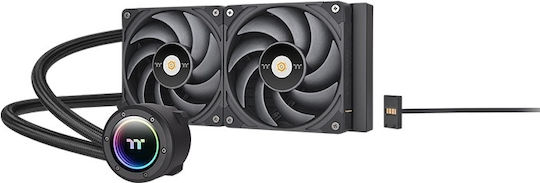 Thermaltake Toughliquid 240 EX Pro ARGB Sync Wasserkühlsysteme AIO CPU mit 2 Lüfterabmessung 120mm