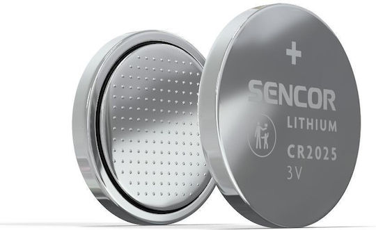 Sencor Batterie Lithium für Uhren CR2025 3V 1Stück