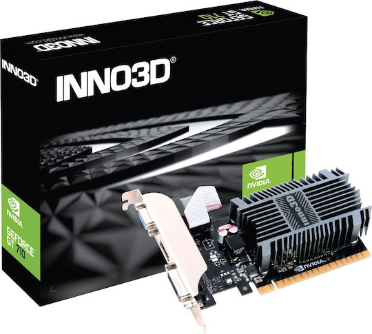 Inno 3D GeForce GT 710 2GB GDDR3 LP Κάρτα Γραφικών