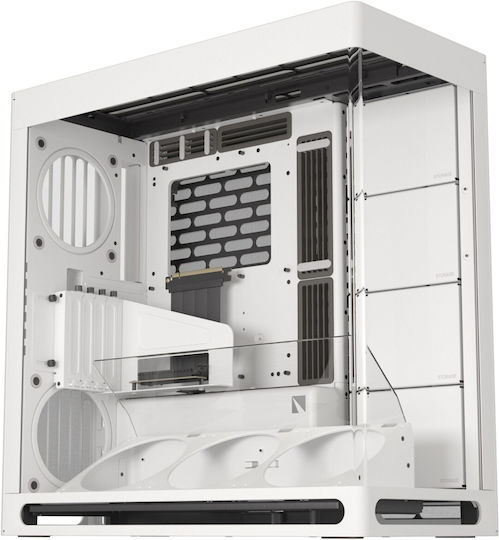 HAVN HAVN HS 420 VGPU Full Tower Computer Case with Window Panel White