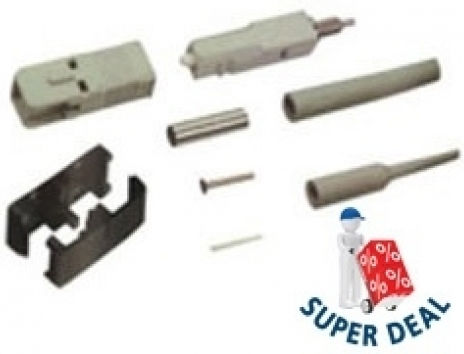 04.024.0048 Connector Οπτικης Ινας Sc Sm Light 6693276-1
