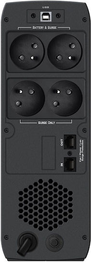 Powerwalker VI 800 CSW FR UPS Line-Interactive 800VA 480W με 8 IEC Πρίζες