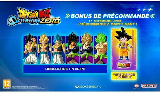 Dragon Ball: Sparking! Zero Xbox Series X Game