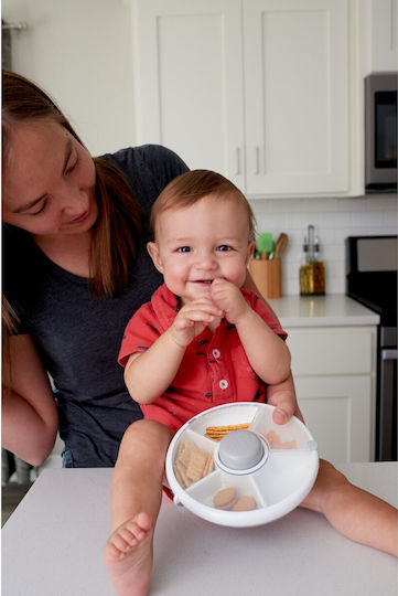 GoBe Baby Food Bowl made of Plastic Purple