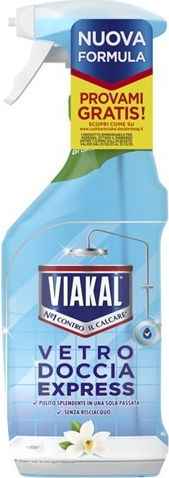 Καθαριστικό Αλάτων Spray Τζάμια Μπάνιου Viakal 470ml