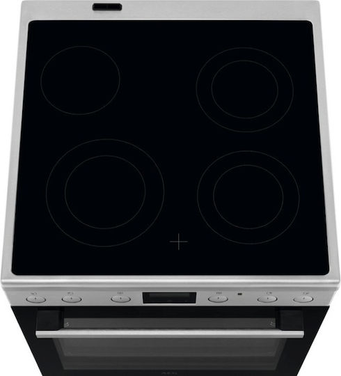 AEG 5000 Surroundcook Κουζίνα 73lt με Κεραμικές Εστίες Π59.6εκ. Inox