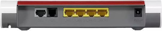AVM FRITZ!Box 7530 AX & Fritz!Repeater 1200 AX Ασύρματο VDSL2 Modem Router Wi‑Fi 6 με 4 Θύρες Gigabit