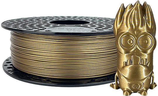 Azurefilm PLA 3D Printer Filament 1.75mm Gold 1kg