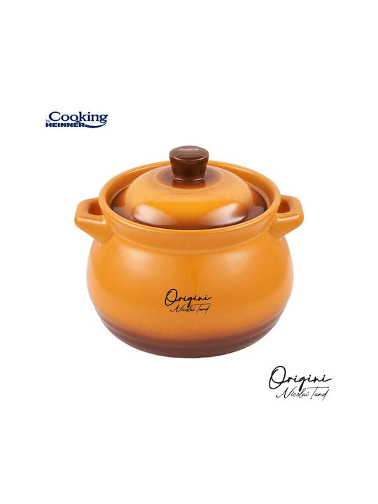 Heinner Nicolai Tand Dutch Oven Round Ceramic 12x11cm 1pcs