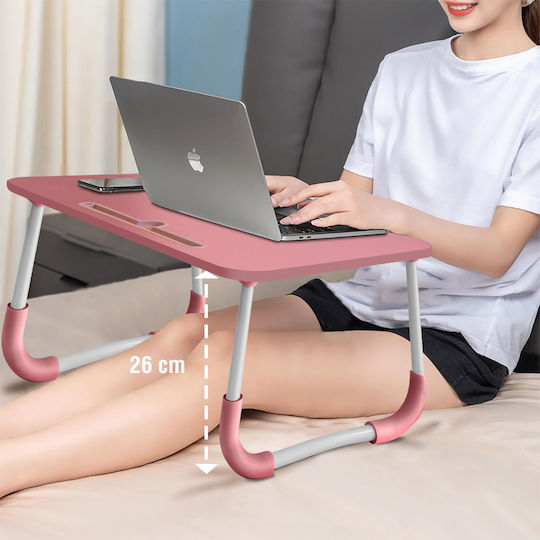 Avizar FD-2 Τραπεζάκι για Laptop έως 17" Ροζ