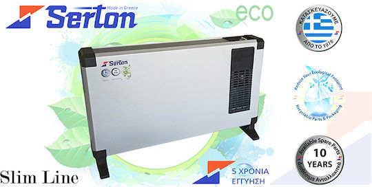 Serton 342.BLPL Convector Heater Floor 2000W 71x45cm White