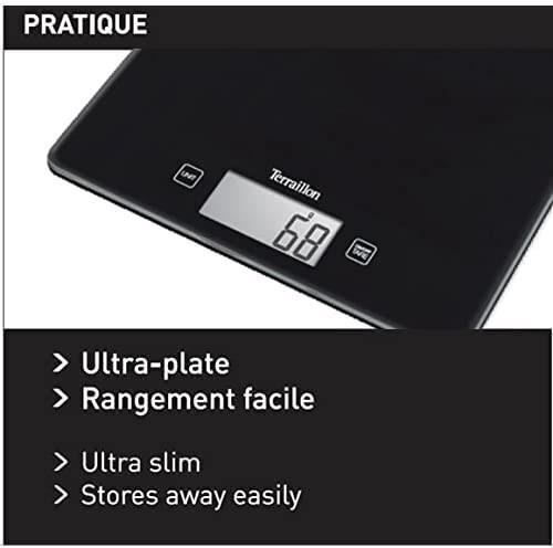 Terraillon Classic 13528 Digital Kitchen Scale Up To 5kg Black
