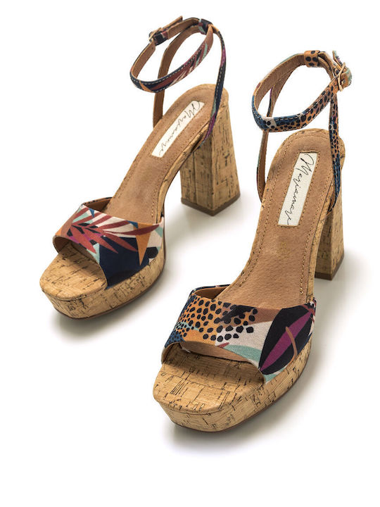 Leather Sandals Beige