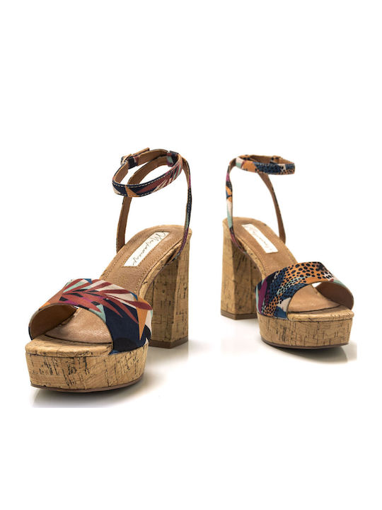 Leather Sandals Beige