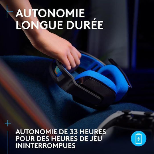 Logitech G535 Lightspeed Drahtlos Über Ohr Gaming-Headset mit Konnektivität 3,5 mm / USB für PC