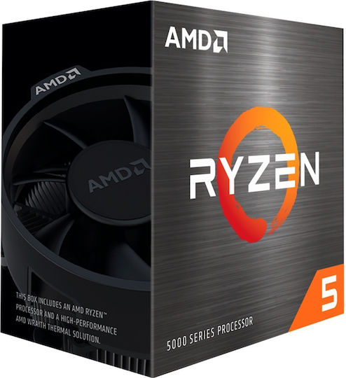 AMD Ryzen 5 5600T 3.5GHz Procesor cu 6 nuclee pentru Socket AM4 cu Casetă și Cooler