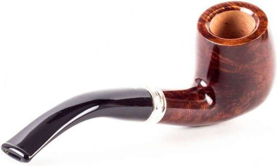 Savinelli Trevi Tabakpfeife 606 Glatt KS 9mm Gebogen