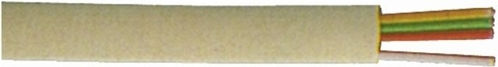 Tele Flat Cablu Telefon RJ11 6P4C 100m Alb (M4F/PW)
