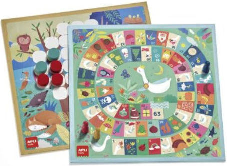 Επιτραπέζιο Παιχνίδι Classic Board Games 4/1 για 2-4 Παίκτες Apli Kids