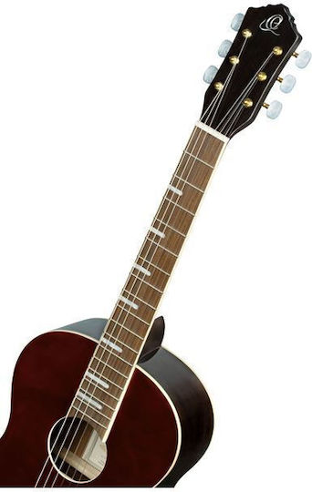 Ortega Rra-srt Parlor Classical Guitar 4/4 Red
