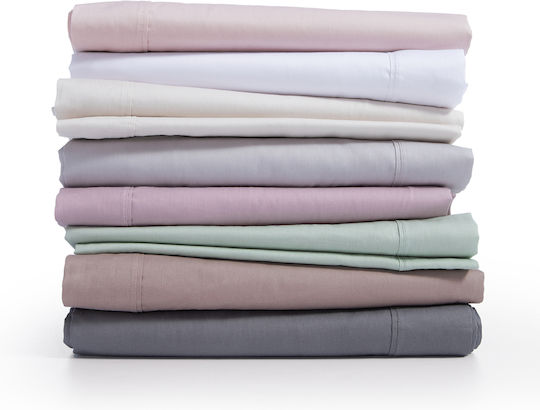 Nef-Nef Homeware Bettlaken King Size 280x270cm. Elements Ecru