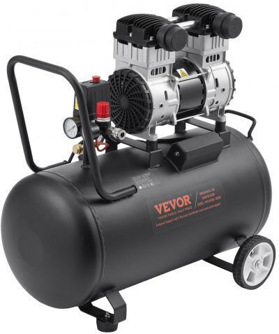 Vevor Κομπρεσέρ Αέρος 78dB με Ισχύ 2hp και Αεροφυλάκιο 60lt