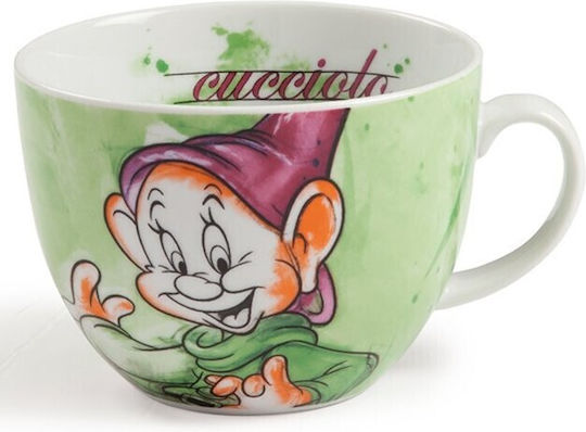 Disney Dopey Κούπα από Πορσελάνη Πράσινη 600ml