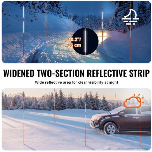 Vevor Reflective Tape in Orange Colour with Width 13cm