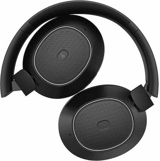 PowerLocus Universe Wireless / Wired Over Ear Headphones with 60 Hours Playing Time Black