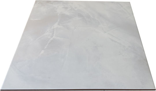 Stn Ceramica Floor Interior Gloss Ceramic Tile 45x45cm White