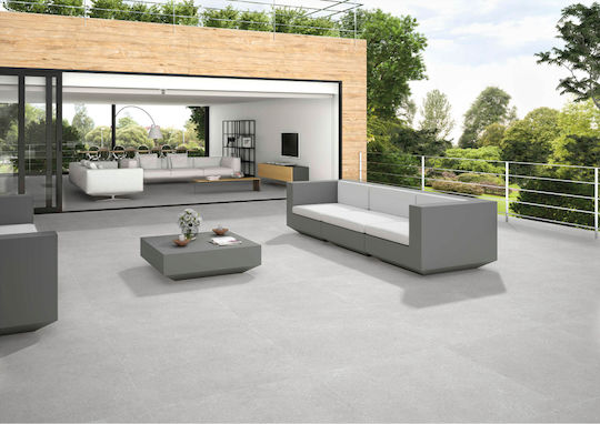 Stn Ceramica Homestone Πλακάκι Δαπέδου Εσωτερικού Χώρου από Γρανίτη Ματ 120x60cm Γκρι