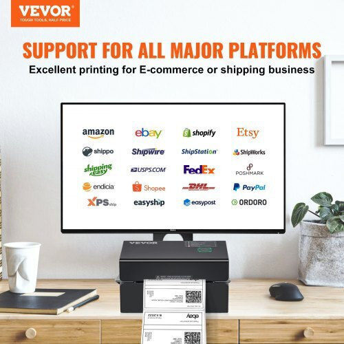 Vevor Label Printer USB, Bluetooth