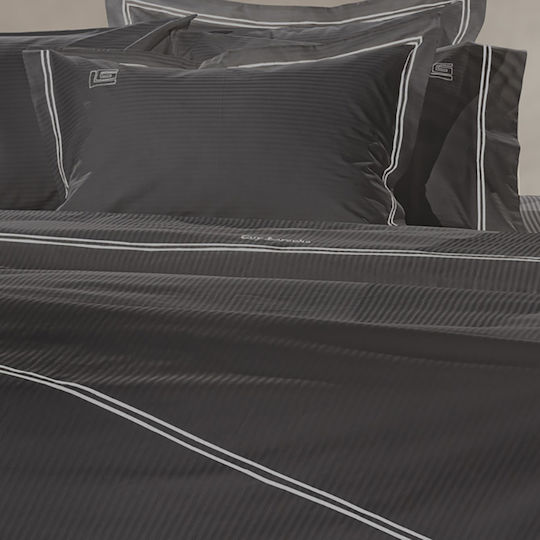 Guy Laroche Сет Чаршафи 270x280см. Nice Anthracite/silver 4бр