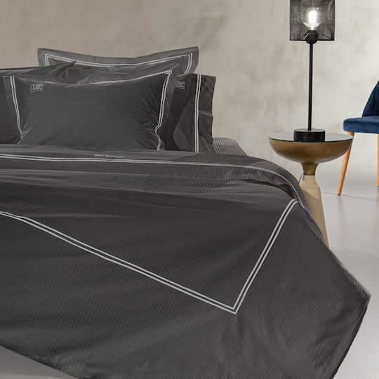 Guy Laroche Сет Чаршафи 270x280см. Nice Anthracite/silver 4бр