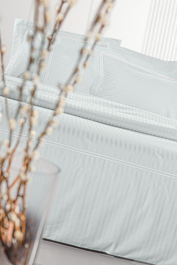 Guy Laroche Nice Σετ Σεντόνια King Size 270x280εκ. Moonlight/silver (4τμχ)
