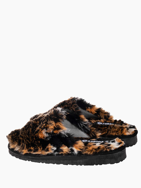 Winter Women's Slippers Brown