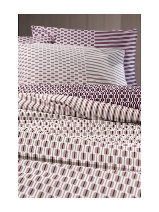 Guy Laroche Sheet Sets Semi-Double 180x265cm. Amethyst 3pcs